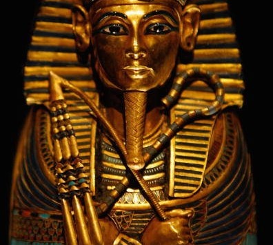 Gold and ancient Egyptian (pharaohs golden age)