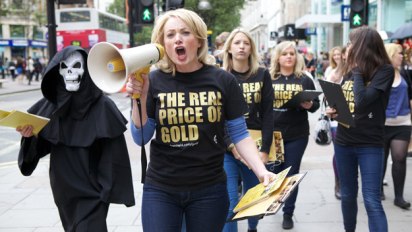 real price of gold