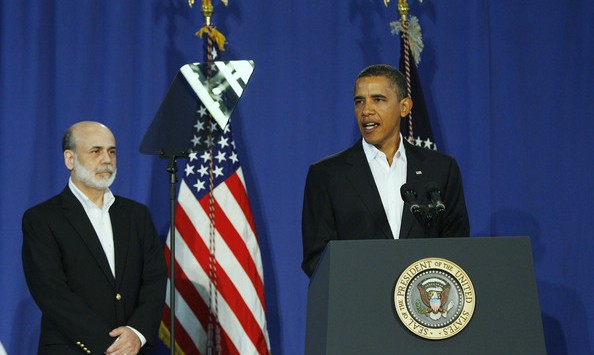 Pres Obama Fed Chair Ben Bernanke